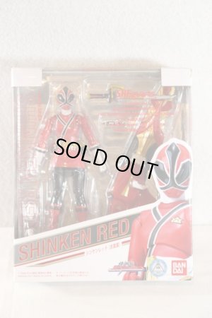 Photo1: S.H.Figuarts / Samurai Sentai Shinkenger Shinken Red (Kaoru Shiba) with Package (1)