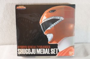 Photo1: Kyoryu Sentai Zyuranger / Super Sentai Artisan Shugoju Medal Set with Package (1)