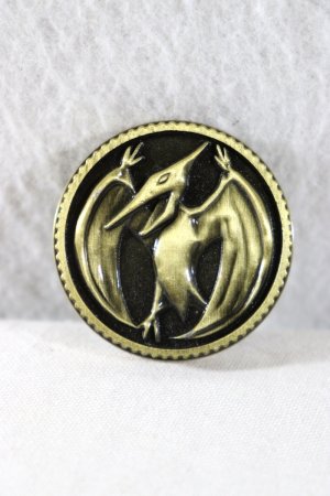Photo1: Kyoryu Sentai Zyuranger / Super Sentai Artisan Shugoju Medal Pteranodon Used (1)