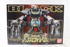 Photo1: Kyukyu Sentai GoGo V / Super Minipla Black Max Victory Robo Sealed (1)