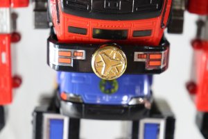 Photo11: (Damaged) Kyukyu Sentai GoGo V / DX Victory Robo with Package (11)