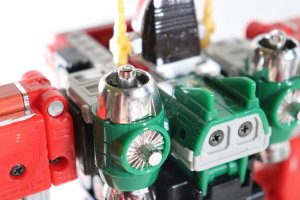 Photo12: (Damaged) Kyukyu Sentai GoGo V / DX Victory Robo with Package (12)