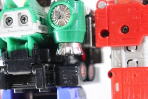 Photo13: (Damaged) Kyukyu Sentai GoGo V / DX Victory Robo with Package (13)