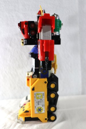 Photo6: (Damaged) Kyukyu Sentai GoGo V / DX Victory Robo with Package (6)