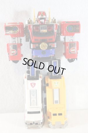 Photo1: Kyukyu Sentai GoGo V / DX Victory Robo Used (1)