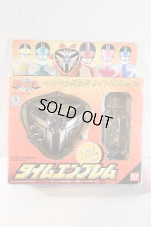 Photo1: Mirai Sentai Timeranger / Time Emblem with Package (1)