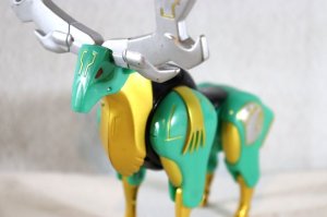 Photo1: Hyakuju Sentai Gaoranger / Power Animal Series 6 Gao Deers Used (1)