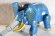 Photo1: Hyakuju Sentai Gaoranger / Power Animal Series 1 Gao Elephant Used (1)