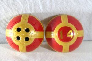 Photo3: Ninpu Sentai Hurricaneger / Karakuri Ball Series 06 Catch Spider & Pitatto Hitode Set with Package (3)