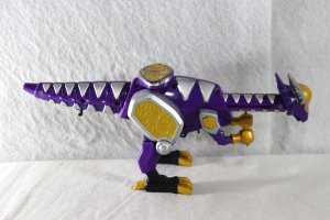 Photo4: (Damaged) Bakuryu Sentai Abaranger / Bakuryu Action Series 1 Bachycelonagurus with Package (4)