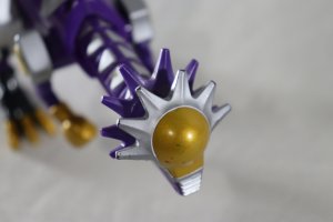 Photo8: (Damaged) Bakuryu Sentai Abaranger / Bakuryu Action Series 1 Bachycelonagurus with Package (8)