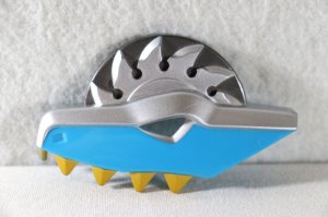 Photo1: Bakuryu Sentai Abaranger / Dino Plate Dimenokodon Used (1)