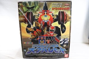 Photo1: Bakuryu Sentai Abaranger / AbareMax Oabare Set (Max Ouja & Styriser) with Package (1)