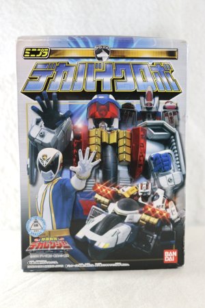 Photo1: Tokusou Sentai Dekaranger / Minipla Dekabike Robo Unused (1)