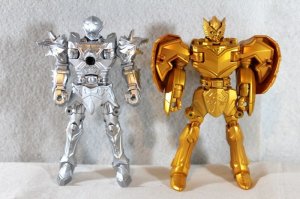 Photo1: Mahou Sentai Magiranger / Magi Phoenix Exclusive Gold color ver & Wolzard Exclusive Silver Color ver (1)