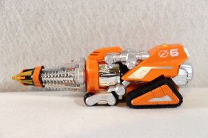 Photo1: GoGo Sentai Boukenger / GoGo Gattai Series 01 GoGo Drill Used (1)