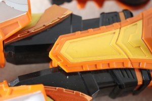 Photo10: (Damaged) GoGo Sentai Boukenger / Daikenjin Zubaan with Package (10)