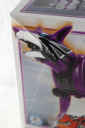 Photo13: (Damaged) Jyuken Sentai Gekiranger / Jyuken Gattai Series 04 Geki Wolf with Package (13)