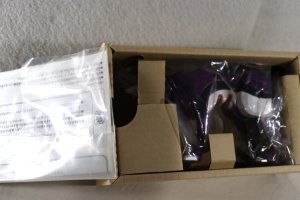 Photo2: (Damaged) Jyuken Sentai Gekiranger / Jyuken Gattai Series 04 Geki Wolf with Package (2)