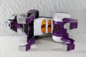 Photo8: (Damaged) Jyuken Sentai Gekiranger / Jyuken Gattai Series 04 Geki Wolf with Package (8)