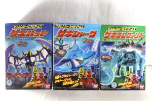 Photo1: Jyuken Sentai Gekiranger / Minipla Geki Beast Set Unused (1)