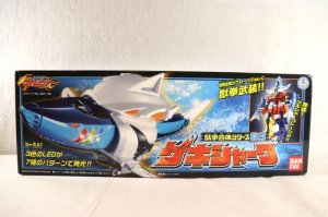 Photo1: Jyuken Sentai Gekiranger / Jyuken Gattai Series 03 Geki Shark with Package (1)