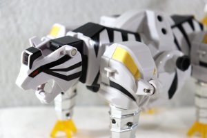 Photo1: Samurai Sentai Shinkenger / Samurai Gattai Series 03 Tora Origami Used (1)
