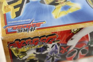 Photo17: (Damaged) Samurai Sentai Shinkenger / DX Shinken-Oh with Package (17)