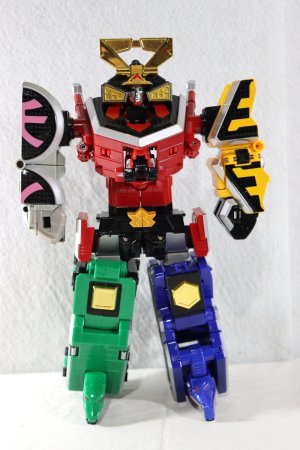 Photo3: (Damaged) Samurai Sentai Shinkenger / DX Shinken-Oh with Package (3)