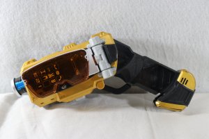 Photo3: (Damaged) Tokumei Sentai GoBusters / Buster Gear Series 06 Morphin Blaster with Package (3)
