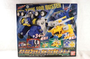Photo1: Tokumei Sentai GoBusters / Buster Machine GT-02 Gorilla & RH-03 Rabbit with Package (1)
