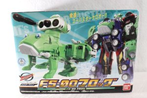 Photo1: (Missing Inner Box) Tokumei Sentai GoBusters / Buster Machine FS-00 Frog with Package (1)