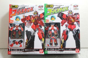 Photo1: Tokumei Sentai Go-Busters / Minipla Go-Buster Ace with Package (1)