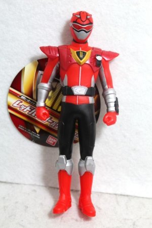 Photo1: Tokumei Sentai GoBusters / Sentai Hero Series Sofvi Red Buster Powered Custom (1)