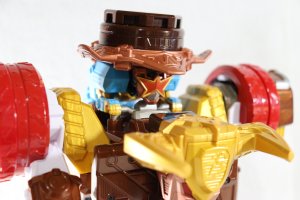 Photo1: Shuriken Sentai NinNinger / DX Bison King Used (1)