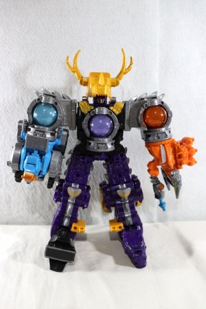 Photo2: Uchu Sentai Kyurange / Kyutama Gattai DX Ryutei-Oh Used (2)