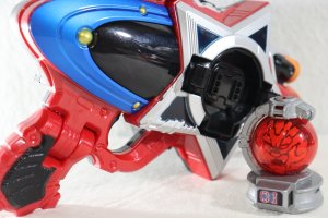 Photo1: Uchu Sentai Kyurange / DX Seiza Blaster Used (1)