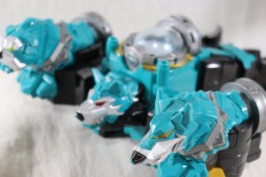 Photo1: Uchu Sentai Kyurange / Kyutama Gattai 111 Cerberus Voyager Used (1)