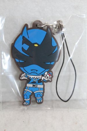 Photo1: Uchu Sentai Kyuranger / Rubber Strap Ookami Blue (1)