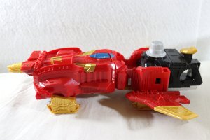 Photo3: (Box Damaged) Kaitou Sentai Lupinranger vs Keisatsu Sentai Patranger / DX Jackpot Striker with Package (3)