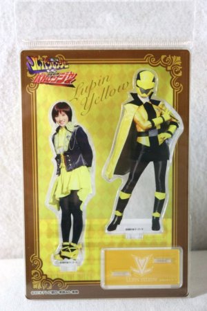 Photo1: Kaitou Sentai Lupinranger vs Keisatsu Sentai Patranger / Acrylic Stand Umika Hayami & Lupin Yellow (1)