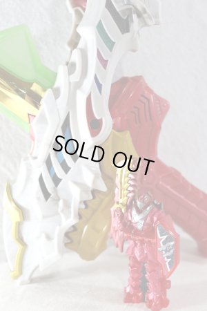 Photo1: Kishiryu Sentai Ryusoulger / DX Ryusoul Calibur & Red Ryusoul Metallic Color ver Used (1)