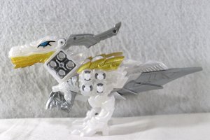 Photo2: Kishiryu Sentai Ryusoulger / Kishiryu Series 08 & 08 Shine Raptor & Shadow Raptor Set Used (2)