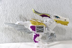 Photo4: Kishiryu Sentai Ryusoulger / Kishiryu Series 08 & 08 Shine Raptor & Shadow Raptor Set Used (4)