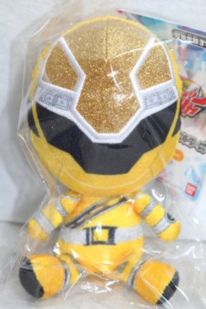 Photo1: Mashin Sentai Kiramager / Chibi Nuigurumi Plush KiramaYellow (1)