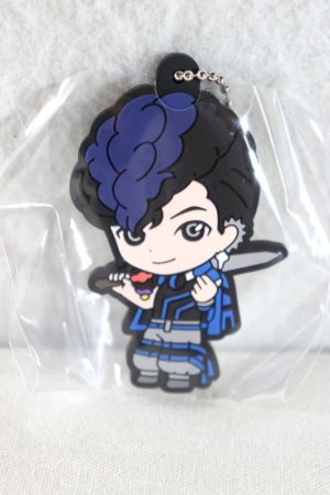 Photo1: Ohsama Sentai KingOhger / Capsule Rubber Key Chain Yanma Gast (1)