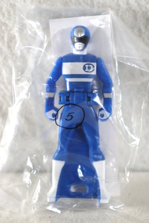Photo1: Kaizoku Sentai Gokaiger / Denzi Blue Ranger Key Denshi Sentai Denziman Sealed (1)