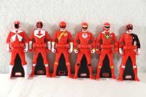 Photo11: Kaizoku Sentai Gokaiger / Ranger Key 35 Red Set Memorial Edition with Package (11)
