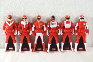 Photo5: Kaizoku Sentai Gokaiger / Ranger Key 35 Red Set Memorial Edition with Package (5)