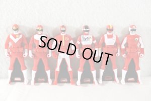 Photo5: Kaizoku Sentai Gokaiger / Ranger Key 35 Red Set Memorial Edition with Package (5)
